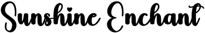 Sunshine Enchant Font