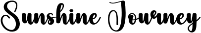 Sunshine Journey Font