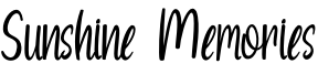 Sunshine Memories Font