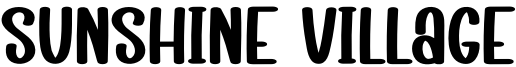Sunshine Village Font