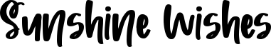 Sunshine Wishes Font