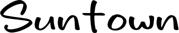 Suntown Font