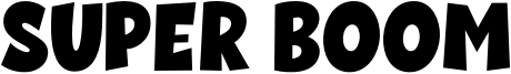 Super Boom Font
