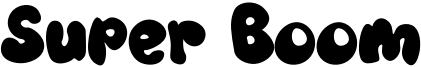 Super Boom Font