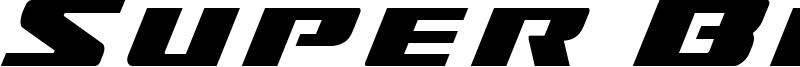 Super Brigade Font