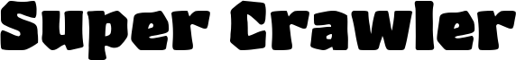 Super Crawler Font