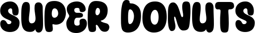 Super Donuts Font