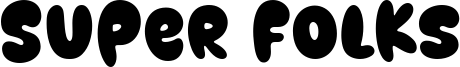 Super Folks Font