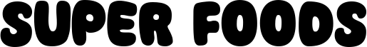 Super Foods Font