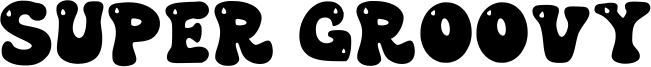 Super Groovy Font