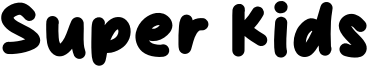 Super Kids Font
