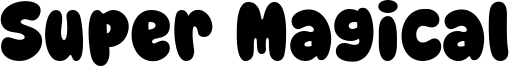 Super Magical Font