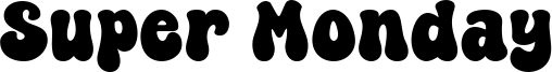 Super Monday Font