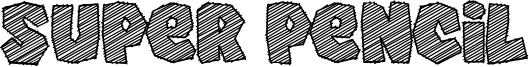 Super Pencil Font