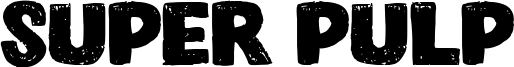 Super Pulp Font