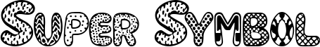 Super Symbol Font