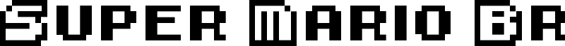 Super Mario Bros. 3 Font
