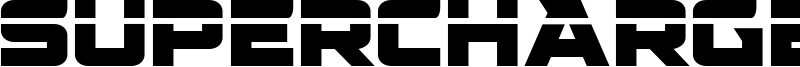Supercharge Font