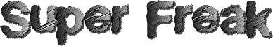 Super Freak Font