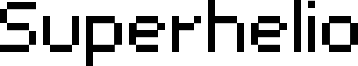Superhelio Font