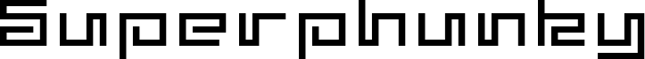 Superphunky Font