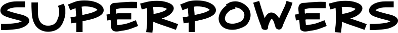 Superpowers Font