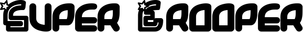 Super Trooper Font