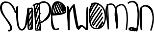 Superwoman Font