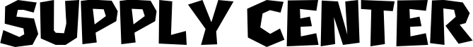 Supply Center Font