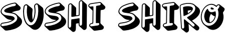 Sushi Shiro Font