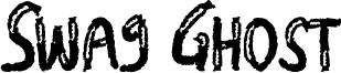 Swag Ghost Font