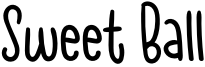 Sweet Ball Font