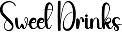 Sweet Drinks Font