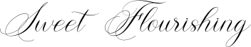 Sweet Flourishing Font