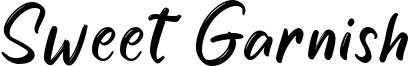 Sweet Garnish Font