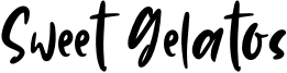 Sweet Gelatos Font