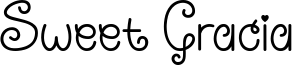 Sweet Gracia Font