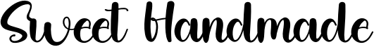 Sweet Handmade Font