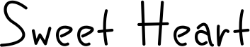 Sweet Heart Font