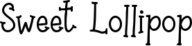 Sweet Lollipop Font