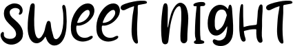 Sweet Night Font