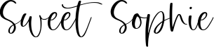 Sweet Sophie Font