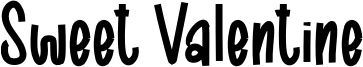 Sweet Valentine Font