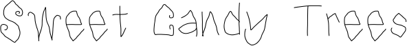 Sweet Candy Trees Font