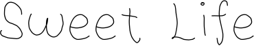 Sweet Life Font