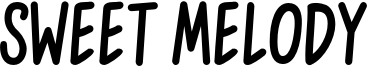 Sweet Melody Font