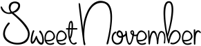 Sweet November Font