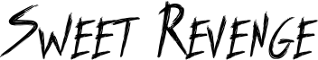 Sweet Revenge Font