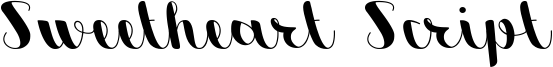 Sweetheart Script Font