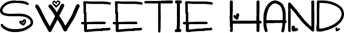 Sweetie Hand Font
